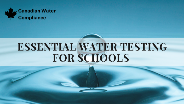 Essential Water Testing for Schools. Is Your Toronto School's Drinking Water Safe? 