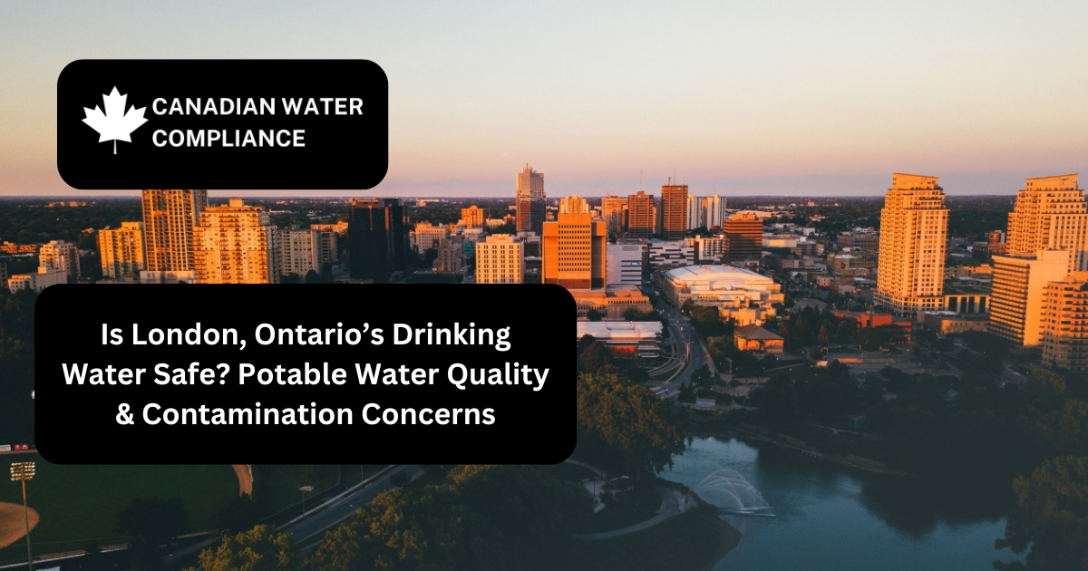 London, Ontario Drinking Water Quality: Safety, Lead Concerns & Testing Reports