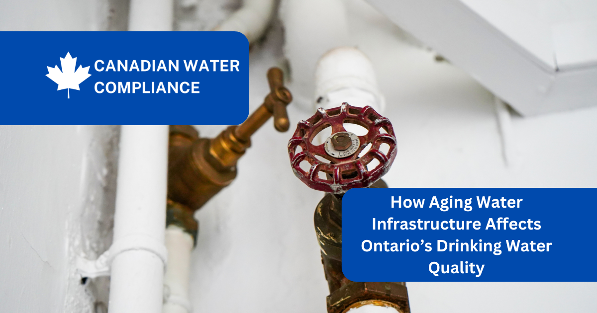 How Aging Water Infrastructure Affects Ontario’s Drinking Water Quality